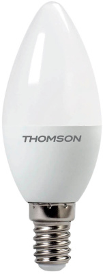 Лампа светодиодная Thomson Candle TH-B2013 6Вт цок.:E14 свеча 220B 3000K св.свеч.бел.теп. Candle (упак.:1шт)