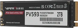 Накопитель SSD Patriot PCIe 5.0 x4 2TB PV593P2TBM28H Viper VP593 M.2 2280