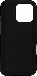 Чехол (клип-кейс) BoraSCO для Apple iPhone 16 Pro Microfiber Case черный (73691)
