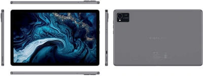 Планшет Digma Pro HIT 16 T616 (2.0) 8C RAM8Gb ROM128Gb 10.4" IPS 2000x1200 4G 2Sim Android 13 серый 13Mpix 5Mpix BT WiFi microSD 1Tb 7000mAh