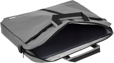 Сумка для ноутбука 17.3" Digma W-210 серый/черный полиэстер (W210GBK)