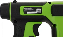 Степлер ручной Greenworks G24CS10 скобы 4/55/90/18GA