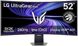 Монитор LG 51.6" UltraGear 52G930B-B черный VA LED 1ms 21:9 HDMI M/M матовая HAS Piv 4000:1 400cd 178гр/178гр 5120x2160 240Hz DP 5K USB 16.8кг