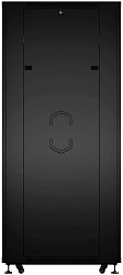 Шкаф серверный Cabeus (ND-05C-42U60/120-BK) напольный 42U 800x1200мм пер.дв.перфор.2ств. задн.дв.перфор.2-хст. 800кг черный 1100мм 2055мм IP20 сталь