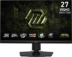 Монитор MSI 27" Mag 272QPF E20 черный IPS LED 16:9 HDMI полуматовая HAS Piv 300cd 178гр/178гр 2560x1440 200Hz DP WQ 6.2кг