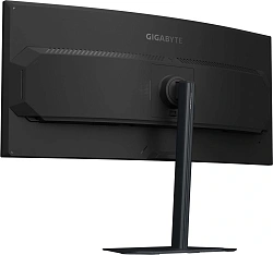 Монитор Gigabyte 34" G34WQC2 EK черный VA LED 21:9 HDMI M/M матовая HAS Piv 4000:1 450cd 178гр/178гр 3440x1440 200Hz FreeSync Premium DP WQ 7.36кг