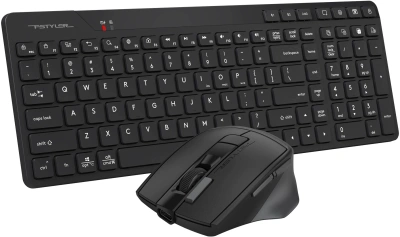 Клавиатура + мышь A4Tech Fstyler FB2800C Air2 клав:черный/серый мышь:черный/серый USB беспроводная Bluetooth/Радио slim