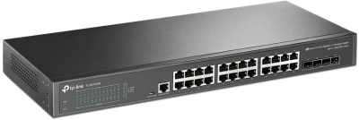 Коммутатор TP-Link SG3428X (L2+) 24x1Гбит/с 4SFP+ управляемый