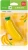 Ластик Deli VP414ban VP414YELLOW банан 54x23x16мм желтый блистер с европодвесом
