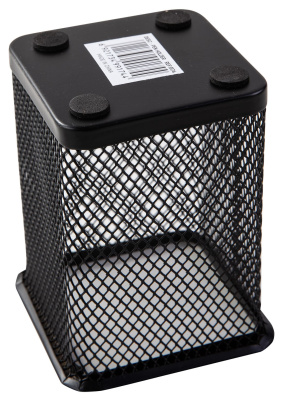 Подставка Deli E9174 для письменных принадлежностей черный металл сетка