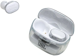 Гарнитура внутриканальные JBL Tune Buds Ghost белый беспроводные bluetooth в ушной раковине (JBLTBUDSGWHT)