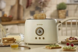 Тостер Gorenje T850CD 850Вт бежевый