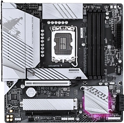 Материнская плата Gigabyte B760M AORUS ELITE WIFI6E GEN5 Soc-1700 Intel B760 4xDDR5 mATX AC`97 8ch(7.1) 2.5Gg RAID+HDMI+DP