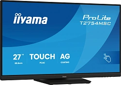 Монитор Iiyama 27" ProLite T2754MSC-B2AG черный IPS LED 16:9 HDMI M/M глянцевая HAS 300cd 178гр/178гр 1920x1080 75Hz VGA FHD USB Touch 6.6кг