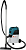 Строительный пылесос Makita VC2512L 1000Вт (уборка: сухая/влажная) серый