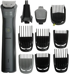 Триммер Philips Series 5000 MG5920/15 серый (насадок в компл:10шт)