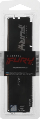 Память DDR5 16GB 6800MHz Kingston KF568C34BB-16 Fury Beast RTL Gaming PC5-54400 CL34 DIMM 288-pin 1.4В kit single rank с радиатором Ret