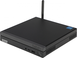 Неттоп Lenovo ThinkCentre Neo 50q Gen 4 i3 1215U (1.2) 8Gb SSD256Gb UHDG без ОС GbitEth WiFi BT 65W kb мышь клавиатура черный (12LN003KUM)