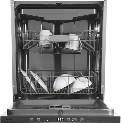 Посудомоечная машина встраив. Hyundai HBD 674 2100Вт полноразмерная серебристый