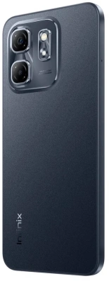 Смартфон Infinix X6531B Hot 50i 256Gb 4Gb черный моноблок 3G 4G 2Sim 6.78" 720x1600 Android 14 48Mpix 802.11 a/b/g/n/ac NFC GPS GSM900/1800 GSM1900 Protect FM A-GPS microSD max2048Gb