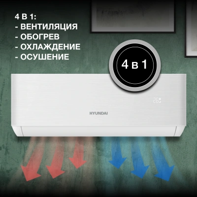 Сплит-система Hyundai HAC-12/T-PRO белый