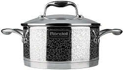 Кастрюля Rondell Vintage RDS-343 3л. d=20см (с крышкой) стальной