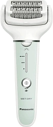 Эпилятор Panasonic ES-EY70-G520 скор.:3 насад.:4 от аккум. белый/зеленый