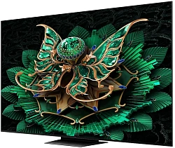 Телевизор LED TCL 85" 85C7K QD-Mini LED Frameless черный 4K Ultra HD 144Hz MEMC DVB-T DVB-T2 DVB-C DVB-S DVB-S2 USB WiFi Smart TV