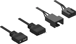Вентилятор для корпуса Formula Nulight 12BK RGB 120х120x25 черный 3-pin 4-pin (Molex) 19.06дБ (NULIGHT 12BK FR) Ret