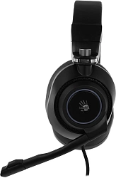 Наушники с микрофоном A4Tech Bloody G580 черный 2м мониторные USB оголовье (G580 USB /BLACK)