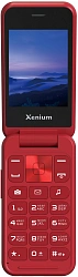 Мобильный телефон Xenium X680 красный раскладной 2Sim 2.8" 240x320 Nucleus 0.3Mpix GSM900/1800 MP3 FM microSD max32Gb