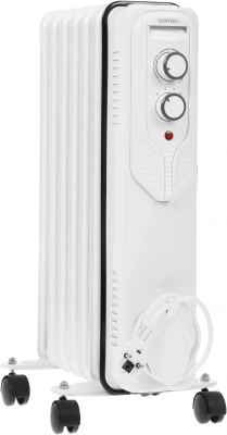 Радиатор масляный Centek CT-6205 1500Вт белый