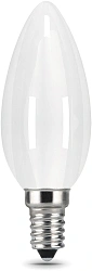 Лампа филам. Gauss Filament 5Вт цок.:E14 свеча 220B св.свеч.бел.нейт. (упак.:1шт) (103201205)