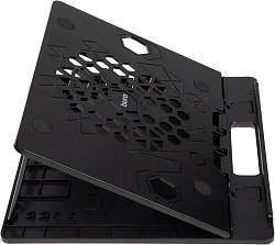 Подставка для ноутбука Buro BU-LS130 15.6" 280x250x15мм 520г металл/пластик черный