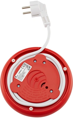 Чайник электрический Kitfort КТ-6791 1.7л. 2200Вт красный/серебристый корпус: металл/пластик