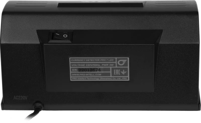 Детектор банкнот PRO 7 LED Т-06742 просмотровый мультивалюта