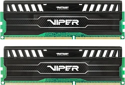 Память DDR3 2x4GB 1600MHz Patriot PV38G160C9K Viper 3 RTL PC3-12800 CL9 DIMM 240-pin 1.5В с радиатором Ret