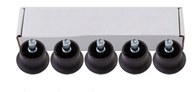 Набор заглушек Бюрократ FootSet FootSet35 черный