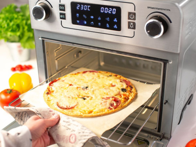 Мини-печь GFGril GFAO-700 23л. 1700Вт серебристый