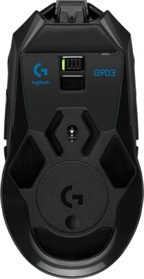 Мышь Logitech G903 LightSpeed Hero черный оптическая 25600dpi беспров. USB2.0 9but (910-005674)