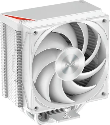 Устройство охлаждения(кулер) PcCooler RZ400 V2 Soc-AM5/AM4/1200/1700/1851 белый 4-pin 32dB Al+Cu 245W Ret (RZ400V2-WHNWNX-GL)