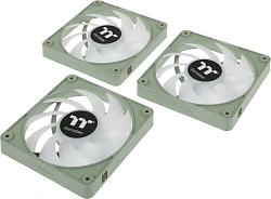 Вентилятор для корпуса Thermaltake CT120 EX Sync Matcha ARGB 120х120x25 зеленый 4-pin 28.5дБ (упак.:3шт) (CL-F196-PL12MG-A) Ret