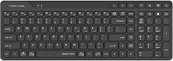 Клавиатура A4Tech Fstyler FBK27C AS черный USB беспроводная BT/Radio slim Multimedia (FBK27C AS)