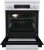 Плита Комбинированная Gorenje GKS6C71WF белый (металлическая крышка) реш.чугун