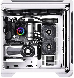 Система водяного охлаждения Thermaltake Toughliquid 240 ARGB Soc-AM5/AM4/1200/1700/1851 черный 4-pin 22.3dB Al+Cu Ret (CL-W319-PL12BL-A)