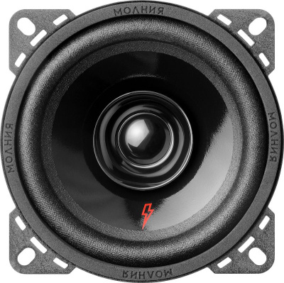 Колонки автомобильные Ural Молния АС-МЛ100 (без решетки) 100Вт 90дБ 4Ом 10см (4дюйм) (ком.:2кол.) широкополосные однополосные
