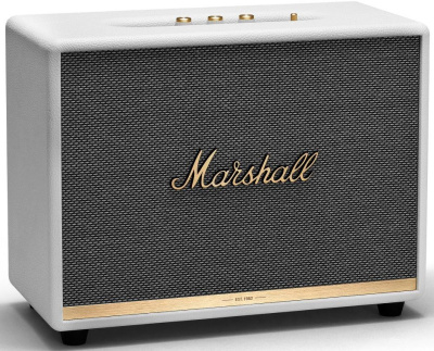 Колонка порт. Marshall Woburn II белый/золотистый 130W 2.1 BT/3.5Jack 10м (1001905)