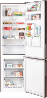 Холодильник Maunfeld MFF200NFХ10 Inverter 2-хкамерн. нержавеющая сталь инвертер