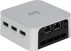 Неттоп IRU Planio 115 N100 (0.8) 16Gb SSD512Gb UHDG без ОС 2xGbitEth WiFi BT 30W серебристый (2099138)
