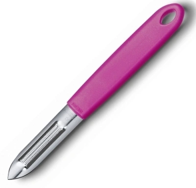 Овощечистка для овощей и фруктов Victorinox Swiss Classic розовый упак.:защита лезвия (7.6077.5)